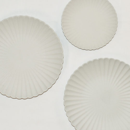 Lotus stel keramik japansk tallerkener i keramik