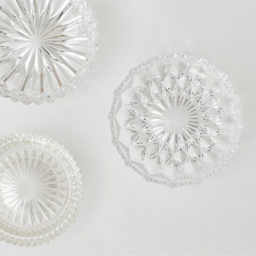 glas assietter