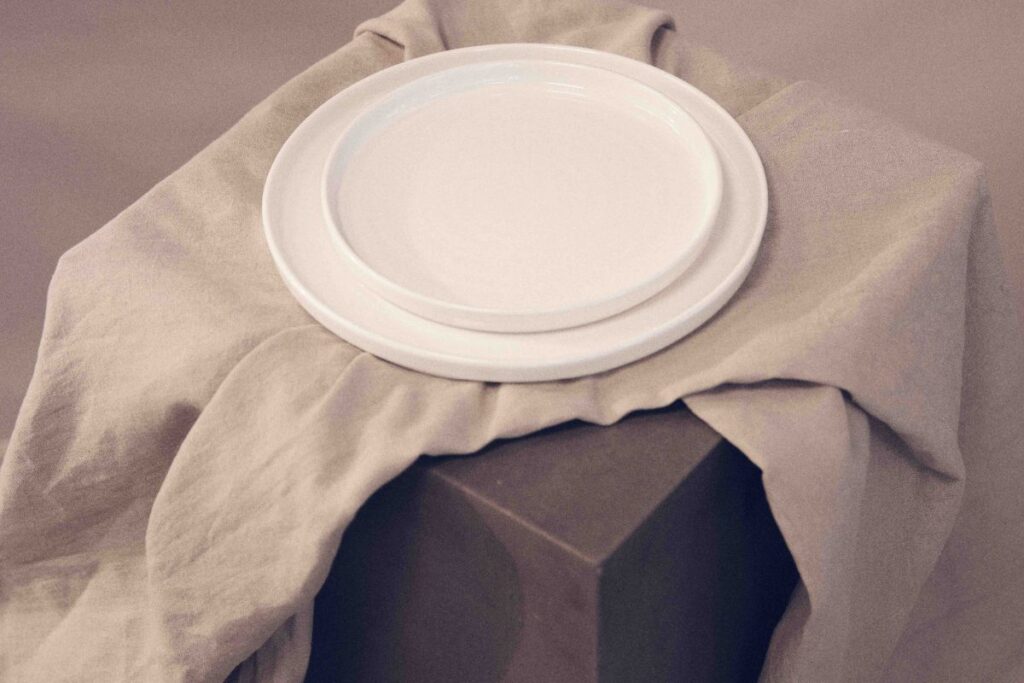 Hvidt Churchill porcelæn