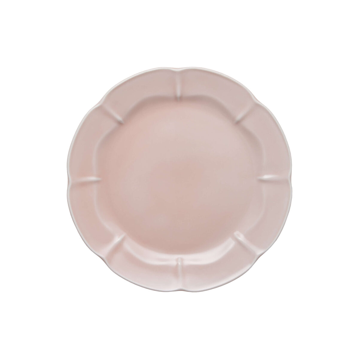Rosafarvet porcelæn solvej søholm middagstallerken i rosa