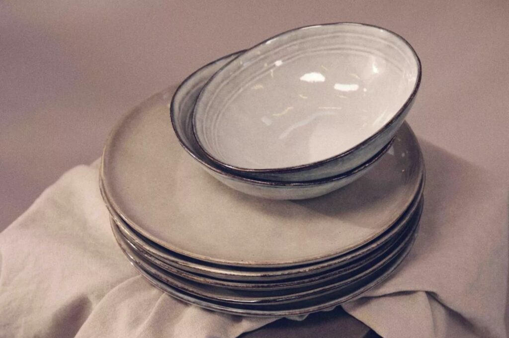 nature stentøj til rustik borddækning