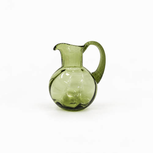 olivengrøn vandglas fra anna von lipa